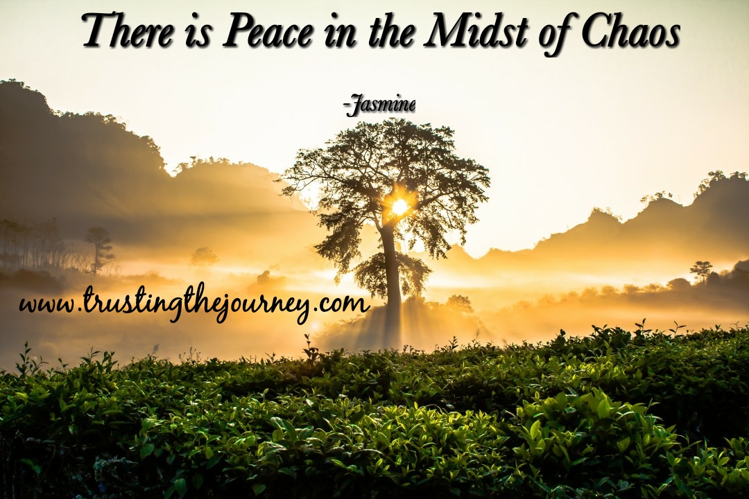 Peace In The Midst Of Chaos – Trusting The Journey